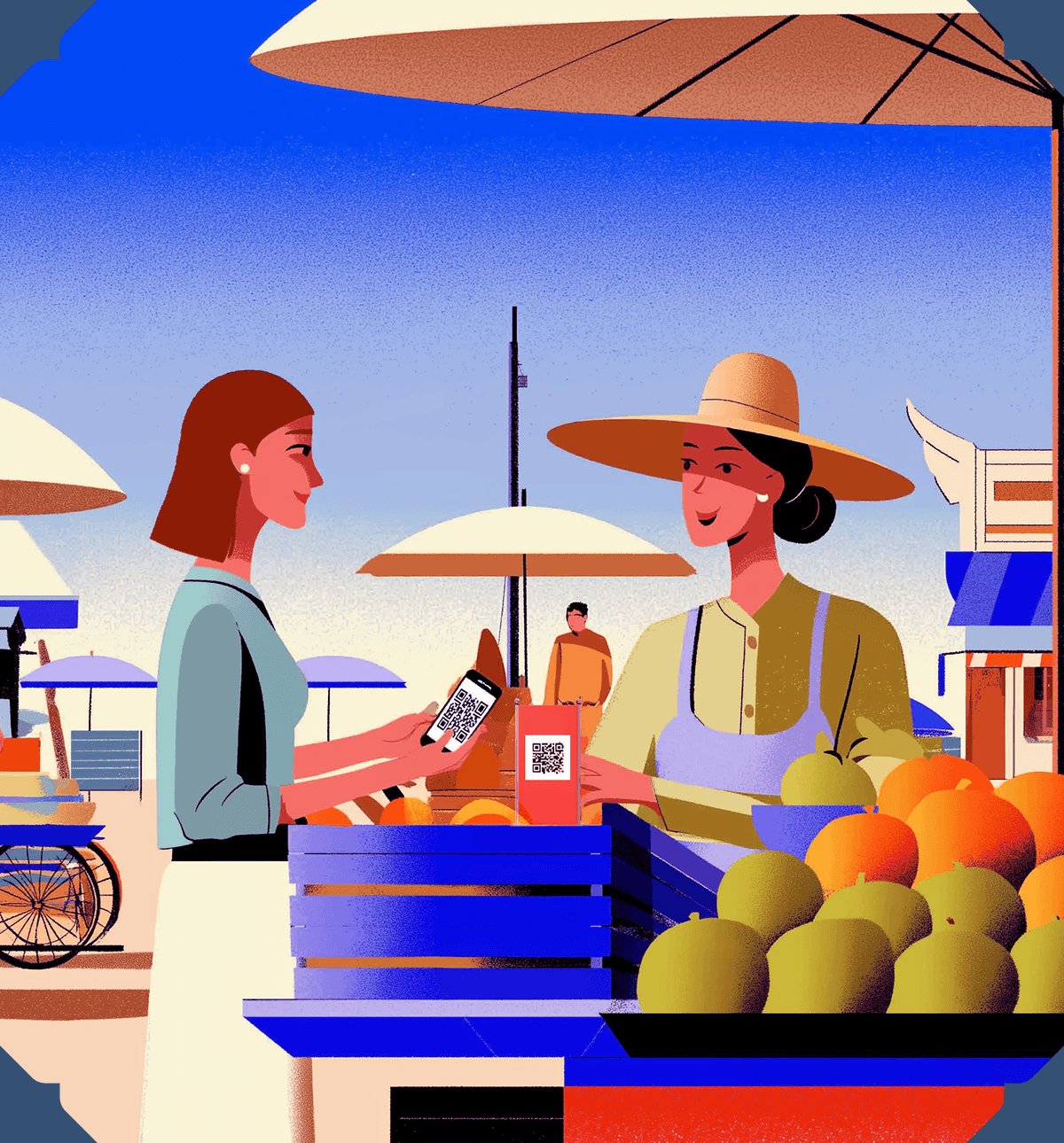 Pay Like a Local with QR